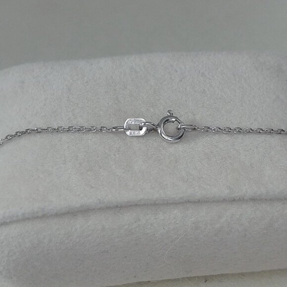 Sterling Silver DBJ Pendant Necklace – 17” - Picture 4 of 5